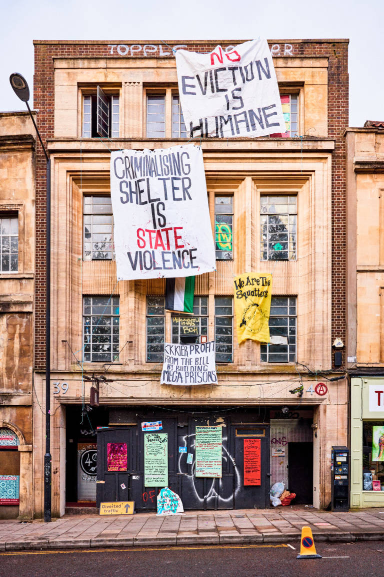 &#039;40A Autonomous Space&#039;, High Street, Bristol, May 6th 2021. Photograph Copyright &copy; Simon Holliday
