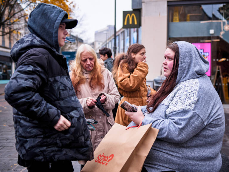 Broadmead, Bristol, December 2022. Photograph Copyright © Simon Holliday