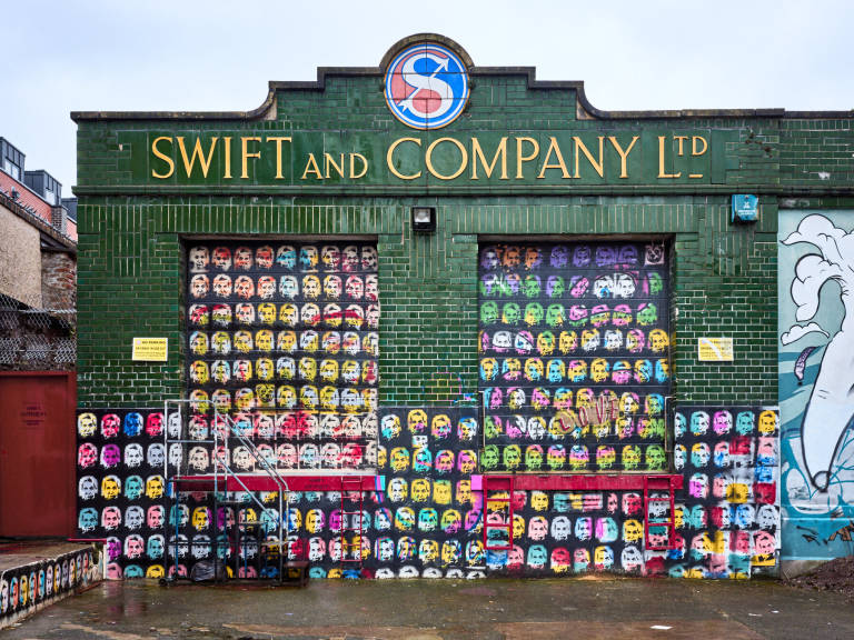 Braggs Lane, Bristol, February 2024. Photograph Copyright &copy; Simon Holliday