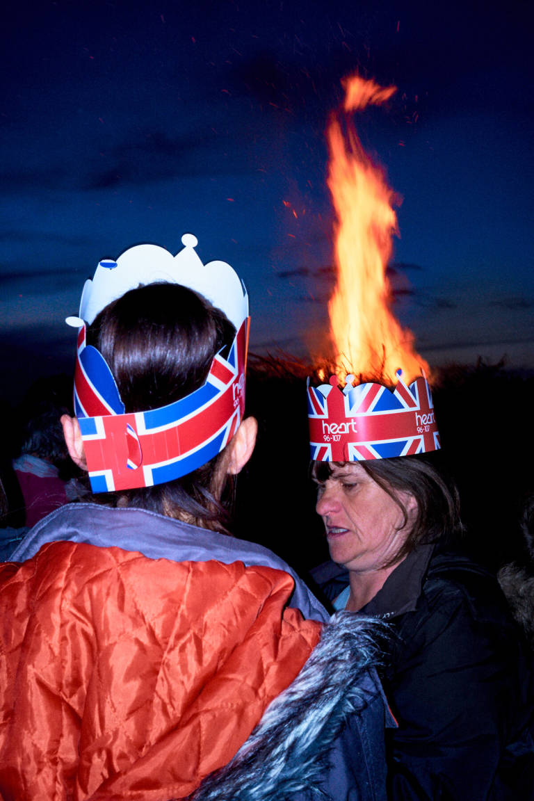 Diamond Jubilee Beacon, The Downs, Bristol, June 2012. Photograph Copyright © Simon Holliday