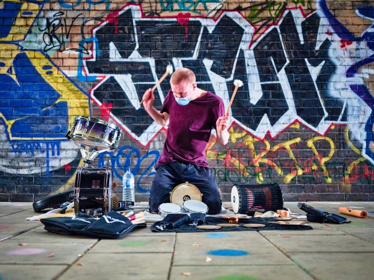 Dan Johnson, Cattle Market Road, Bristol, July 2020. Photograph Copyright &copy; Simon Holliday