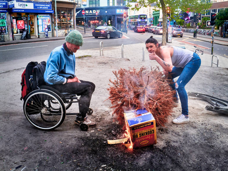 Turbo Island, Bristol, April 2022. Photograph Copyright &copy; Simon Holliday