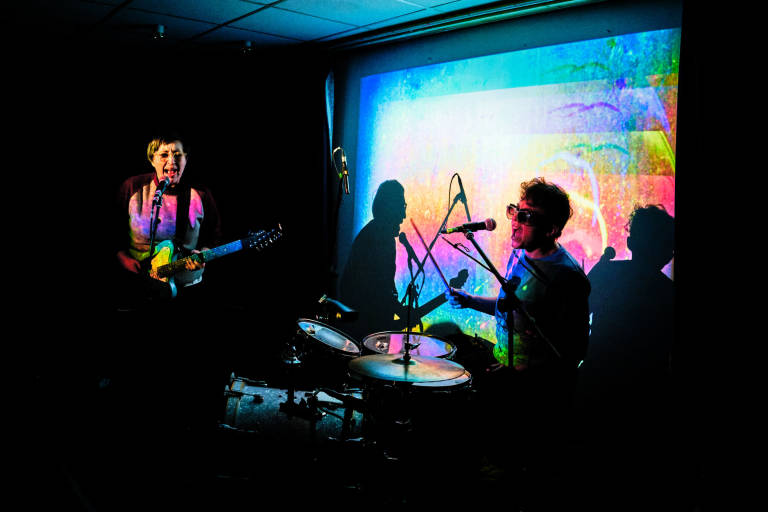 Bellies at The Brunswick Club, Bristol, December 2018. Photograph Copyright © Simon Holliday