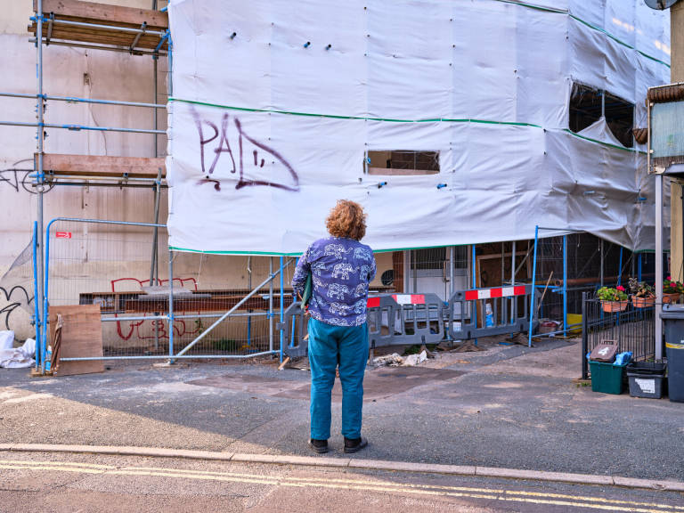 Big Jeff, Bristol, September 2020. Photograph Copyright &copy; Simon Holliday