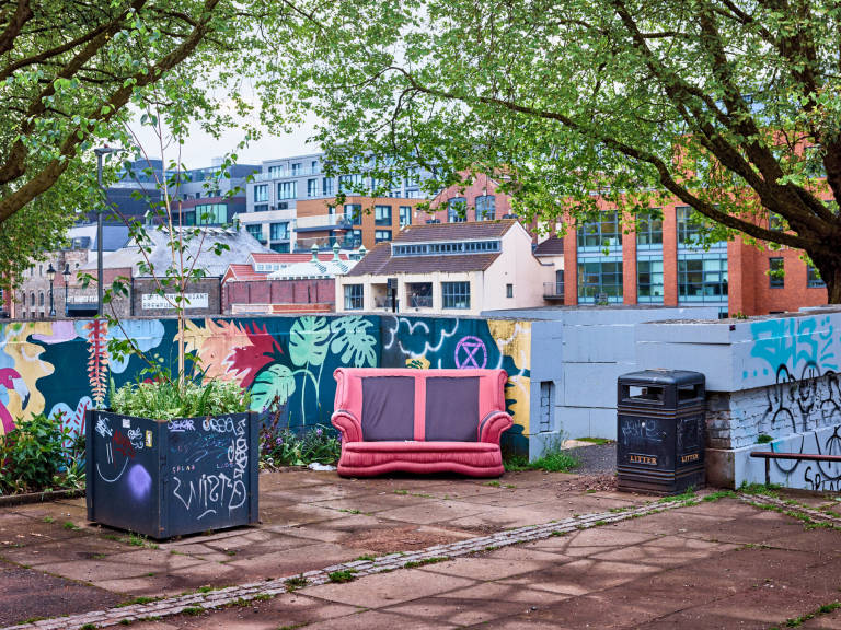 Castle Park, Bristol, May 2021. Photograph Copyright &copy; Simon Holliday