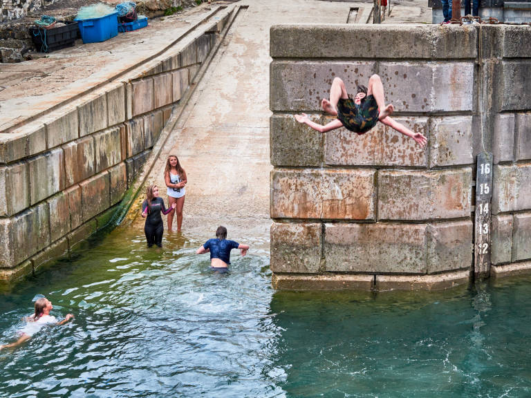 Charlestown, Cornwall, August 2014. Photograph Copyright © Simon Holliday