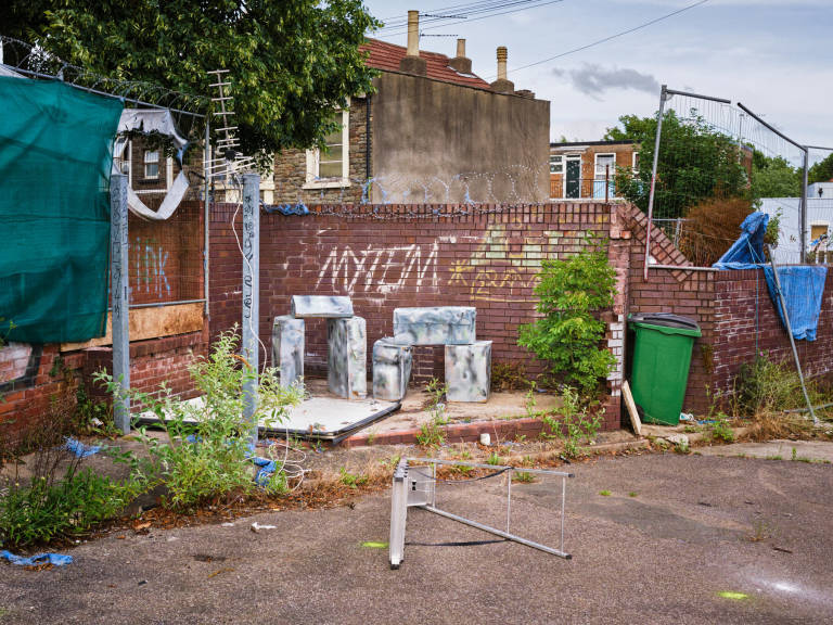 Stonehenge, St. Paul&#039;s, Bristol, June 2020. Photograph Copyright &copy; Simon Holliday