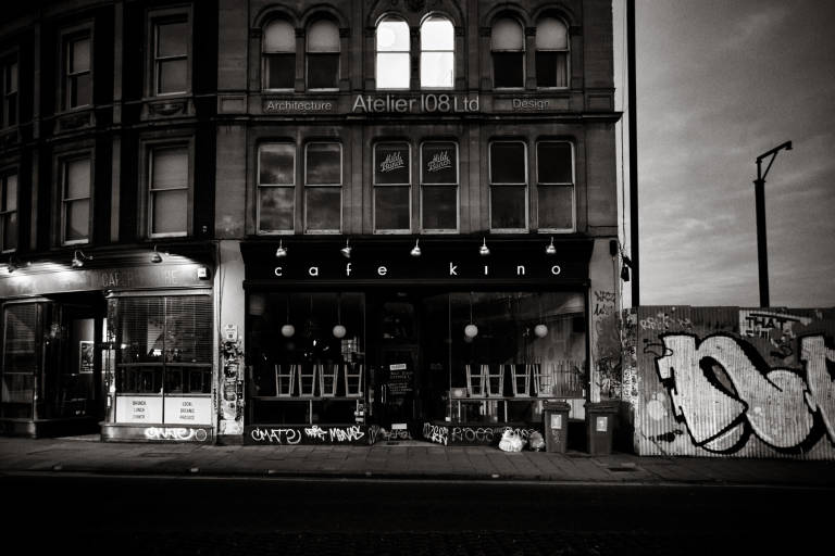 Cafe Kino, Bristol, March 2020. Photograph Copyright &copy; Simon Holliday