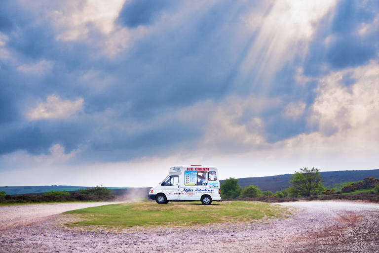 Exmoor, Somerset, April 2011. Photograph Copyright &copy; Simon Holliday
