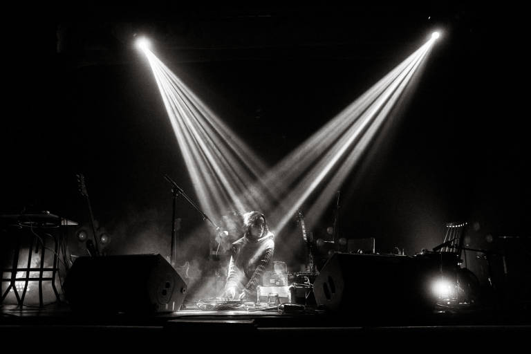 A at En Masse Festival, Bristol, The Cube, November 2023. Photograph Copyright &copy; Simon Holliday