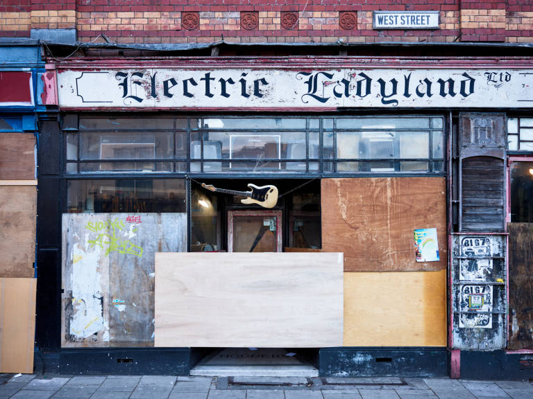 Counter-protest against expected far-right anti-immigration protest, Old Market, Bristol, August 2024. Photograph Copyright &copy; Simon Holliday
