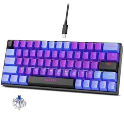 Archer Tech Lab Astra M400 Wired Mechanical Gaming Keyboard 