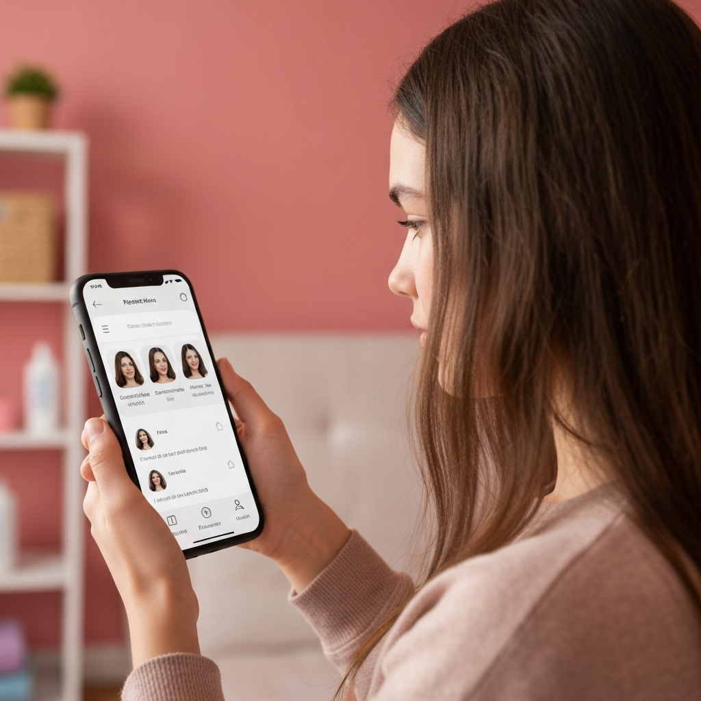 App para Cortes Femininos: Teste Antes de Cortar