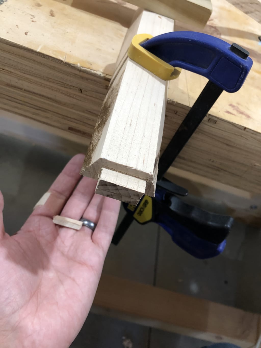 Tenon connector shaping