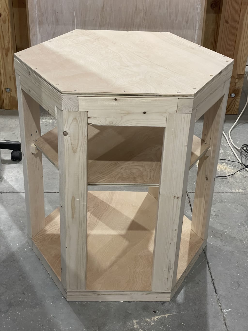 Hexagon fish tank stand hotsell