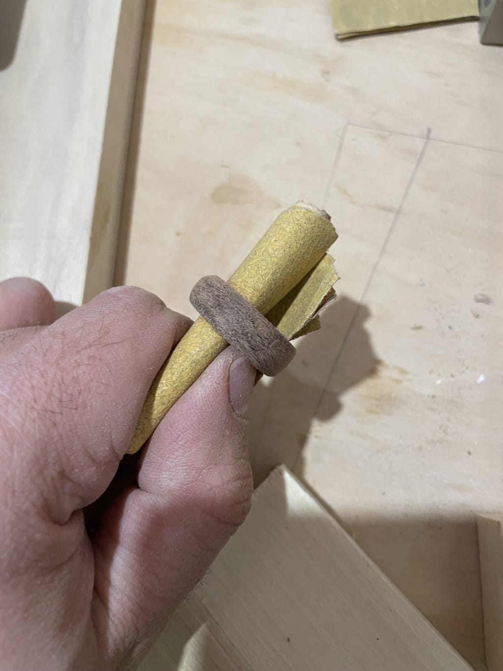 Ring sanding