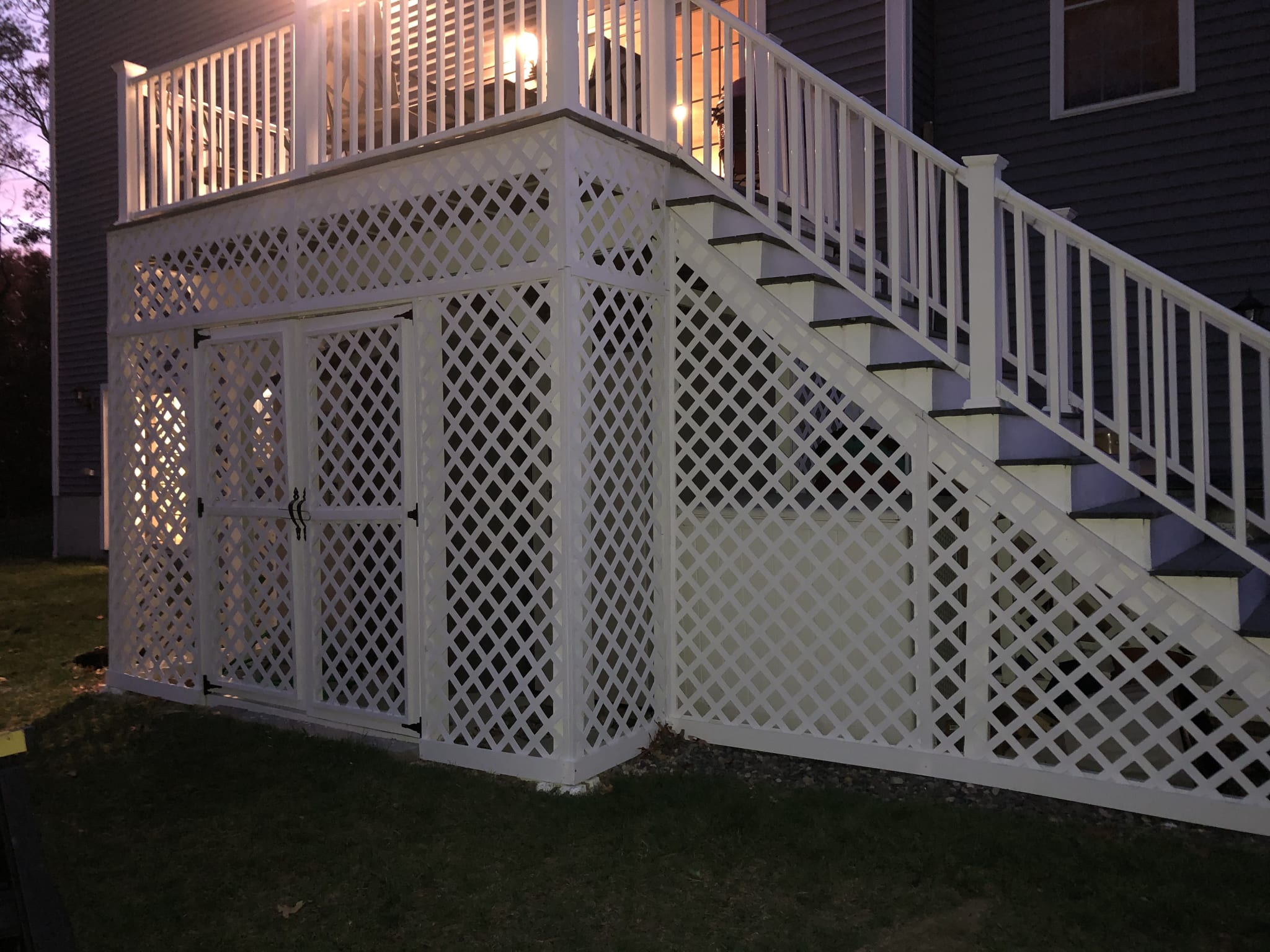 Under Deck Shed and Lattice Brian Adriance's site