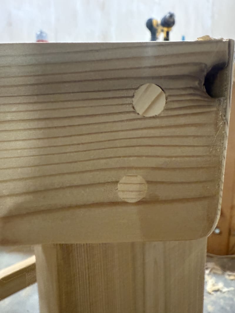 covered screws