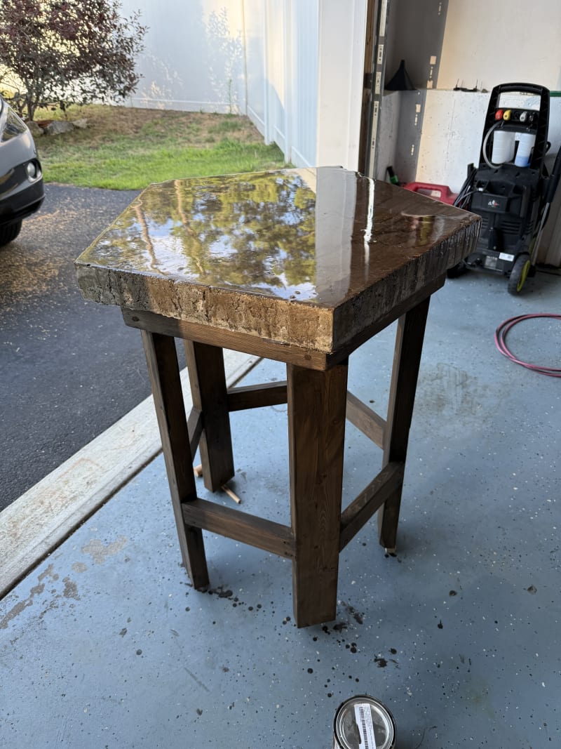 table shine