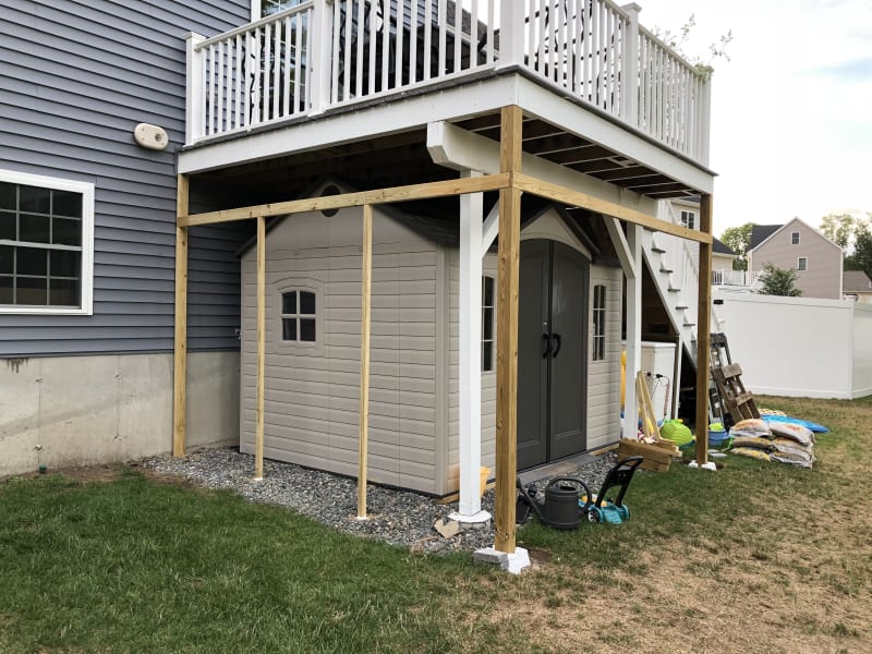 Under Deck Shed and Lattice Brian Adriance's site