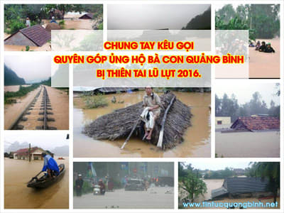 HĐH Quảng Bình tại Hà Nội chung tay kêu gọi ủng hộ bão lụt