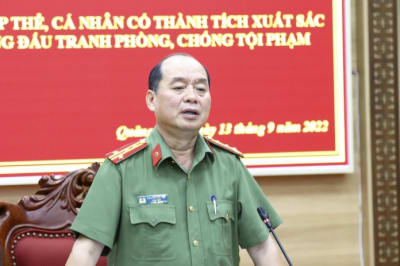 Tập huấn phòng ngừa, đấu tranh  tội phạm sử dụng không gian mạng lừa đảo chiếm đoạt tài sản.