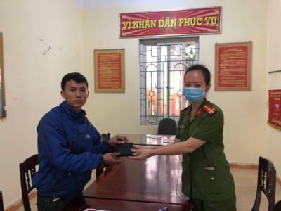 Công an huyện Tuyên Hóa chung tay xây dựng nông thôn mới