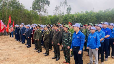 Công an tỉnh phát động Tết trồng cây Xuân Qúy Mão