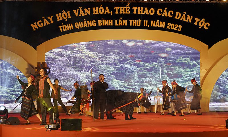 Ng&agrave;y hội văn h&oacute;a thể thao c&aacute;c d&acirc;n tộc Quảng B&igrave;nh được xem l&agrave; dịp để t&ocirc;n vinh c&aacute;c gi&aacute; trị văn h&oacute;a truyền thống của qu&ecirc; hương.