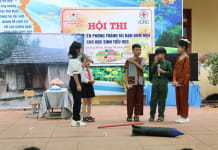 Hội CTĐ tỉnh đẩy mạnh tuyên truyền phòng tránh tai nạn bom mìn cho học sinh tiểu học.