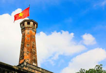  Cột cờ Hà Nội (Nguồn: Internet).
