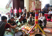 Trình diễn lễ Mừng cơm mới tại Bảo tàng Tổng hợp tỉnh