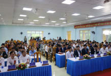 Quang cảnh tại buổi lễ.