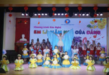 Tiết mục ấn tượng tại chương trình.