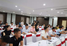 Buổi họp báo có sự tham gia của đông đảo phóng viên, nhà báo đang công tác tại các cơ quan báo chí trên địa bàn.