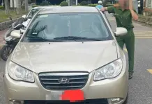 Bắt giữ nam thanh niên ở xã Vĩnh Hoàng có hành vi trộm xe ô tô