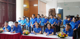  Các đại biểu và đoàn viên Đoàn Khối các cơ quan tỉnh tham gia hoạt động.