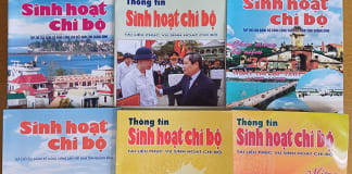 Tạp chí Sinh hoạt chi bộ (nay là Thông tin sinh hoạt chi bộ) đã hoạt động hơn 30 năm với hàng trăm số xuất bản và hàng triệu bản được in phát hành về cơ sở. Ảnh: N.Lưu