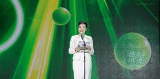 Phó Giám đốc Sở Du lịch Lê Thị Ngọc Hà phát biểu chào mừng tại chương trình.