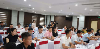 Buổi họp báo có sự tham gia của đông đảo phóng viên, nhà báo đang công tác tại các cơ quan báo chí trên địa bàn.