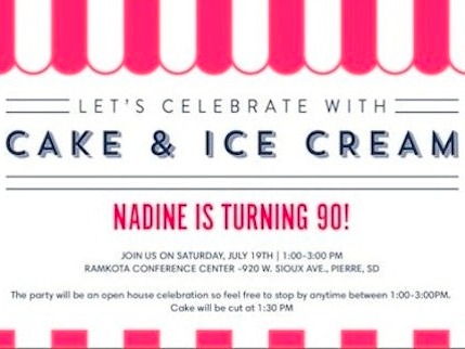 Celebrating Nadine Henderson's 90th birthday!
