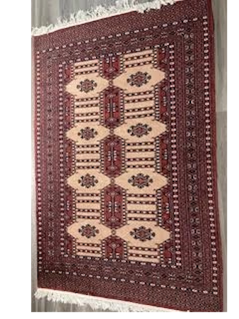 50" x 78" Rug from Turkey.