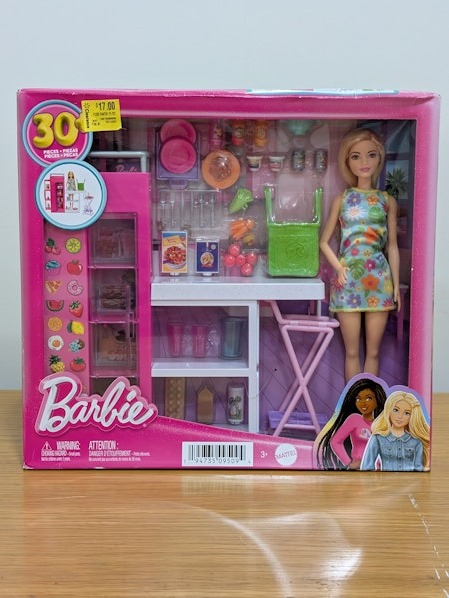Barbie Pantry Set $5