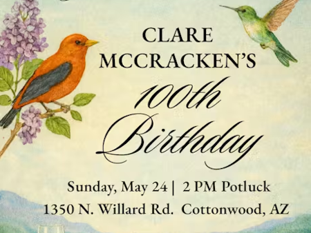 Clare McCracken's 100th Birthday
