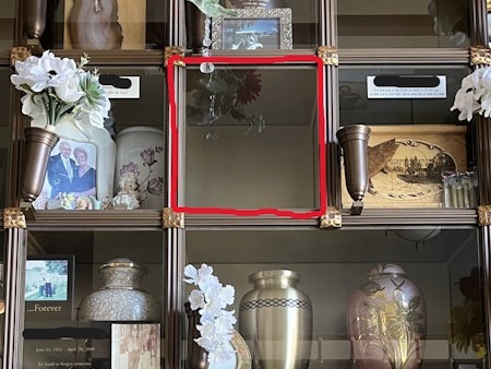 FOR SALE: Evergreen Memorial Niche