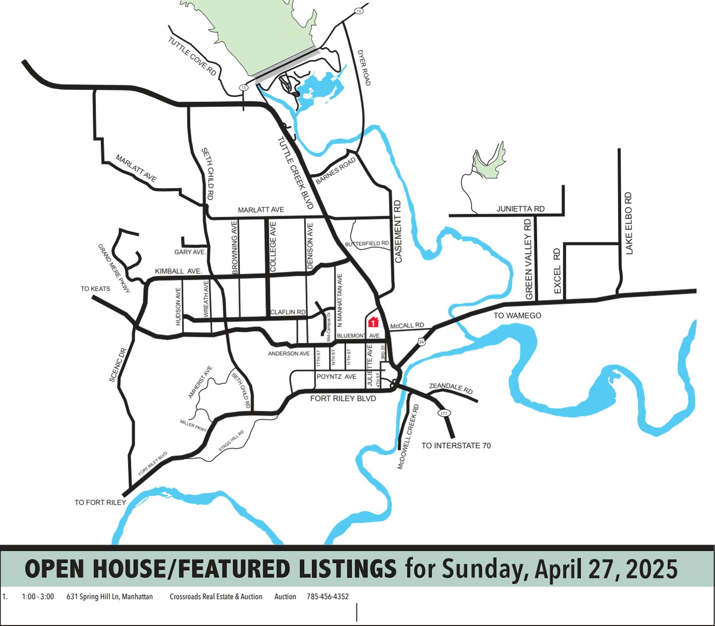 Open House/Featured Listings - April 27, 2025
