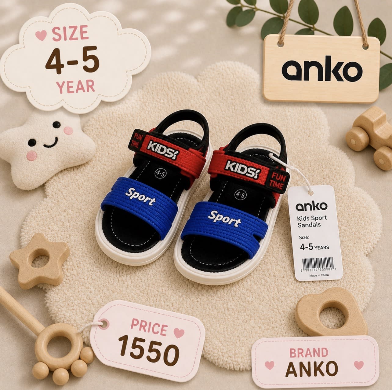 Baby sports sanders shoes