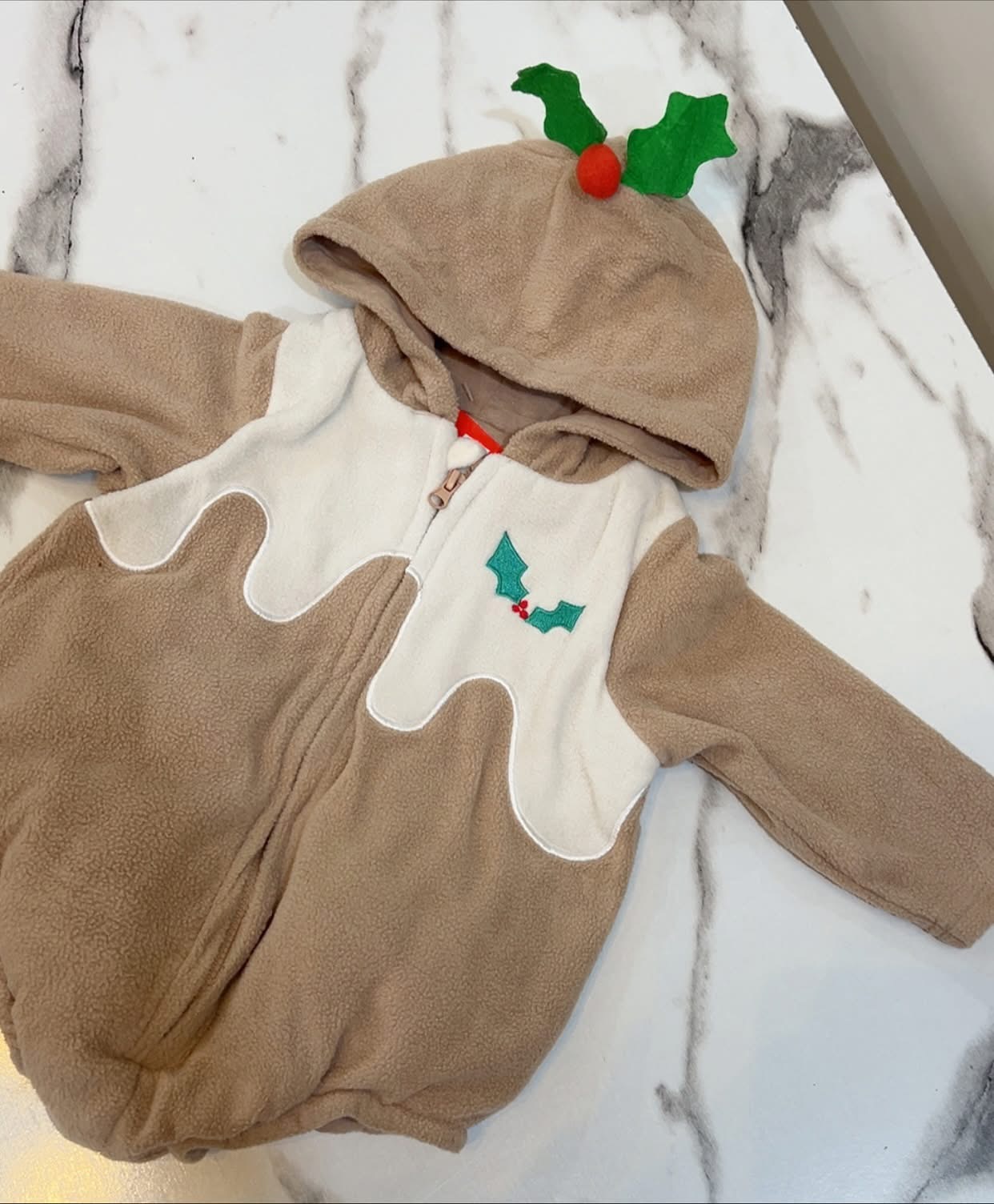 Baby winter romper