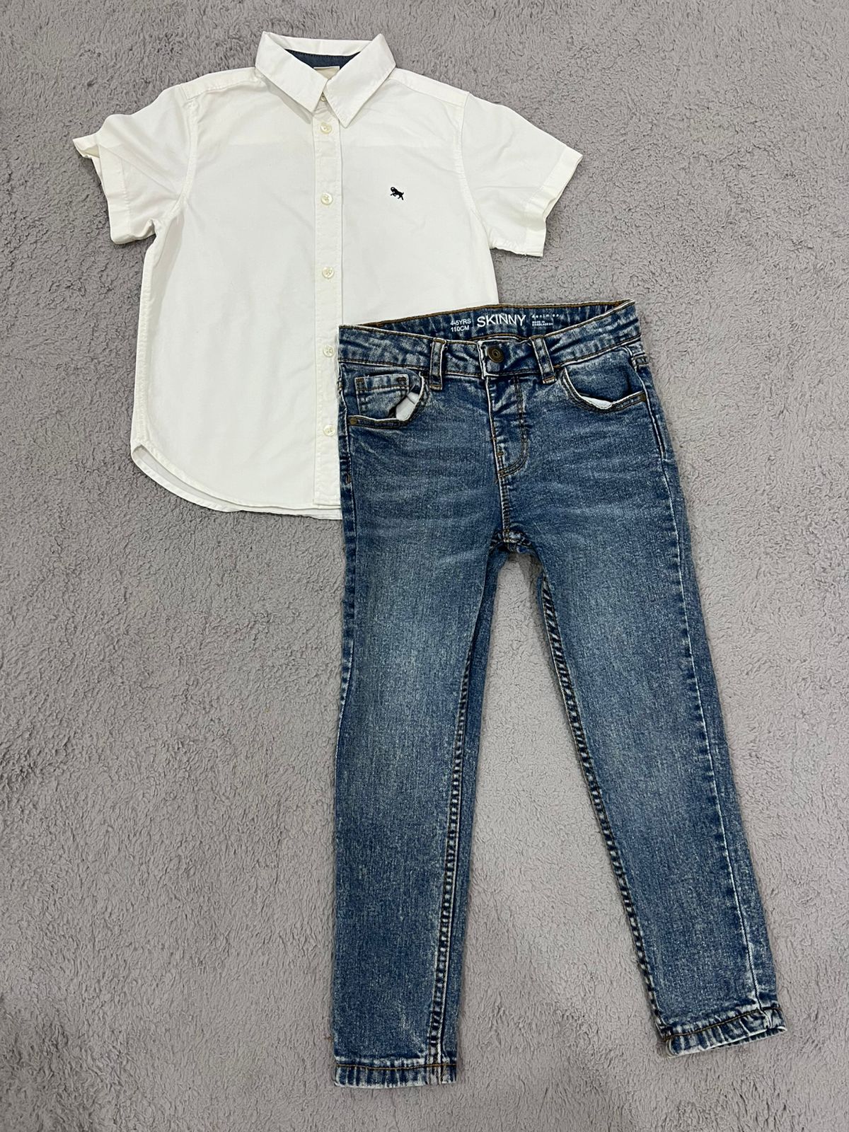 White Shirt with jeans