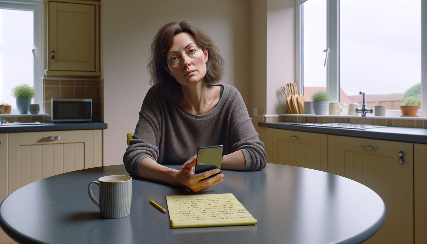 why contractor leads go cold - homeowner at kitchen table looking frustrated waiting for callback